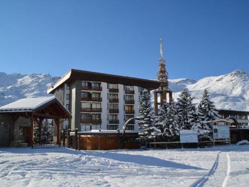 Studio confortable pour 4 avec vue pistes, Ski-in/Ski-out - FR-1-452-356