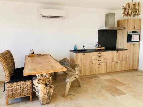 Una cocina o zona de cocina en Manade des Baumelles