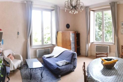 Posezení v ubytování Appartement Châlet de la Pique