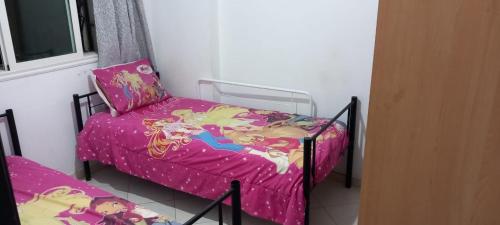 Postel nebo postele na pokoji v ubytování Appartement pour location journalière sur Tanger
