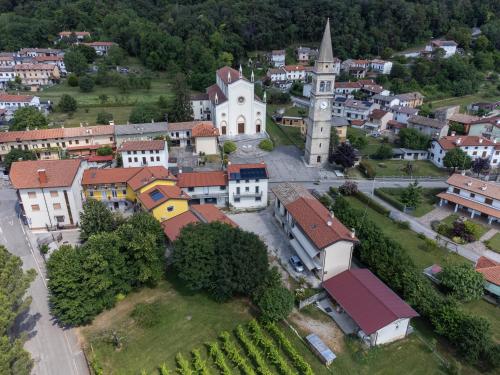 Letecký snímek ubytování Vigna degli Angeli
