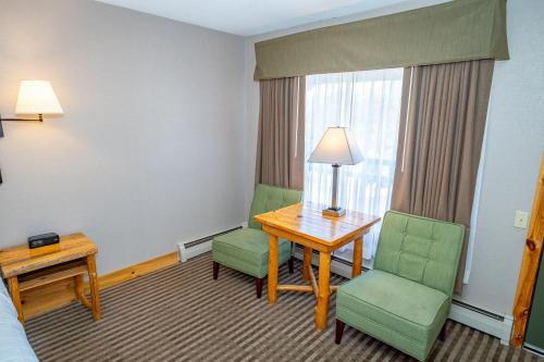 Χώρος καθιστικού στο Hotel Estes
