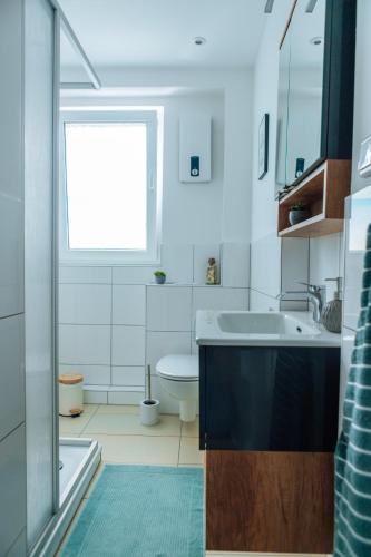 Casa Melisa I 61m² I WLANにあるバスルーム