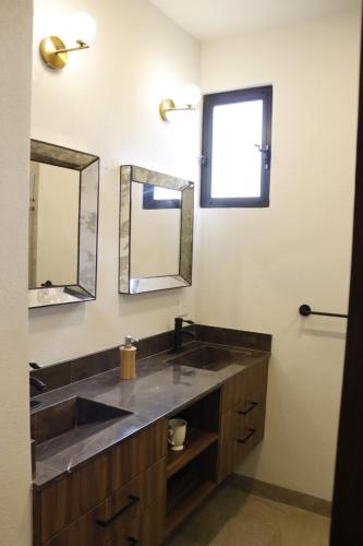 Ένα μπάνιο στο Residencias La Estación San Miguel de Allende