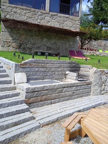 Κήπος έξω από το Quinta dos Campos - Chalé