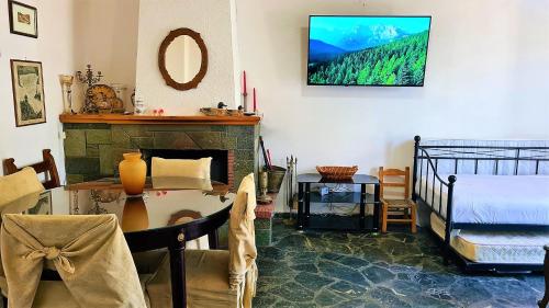 Ένα ή περισσότερα κρεβάτια σε δωμάτιο στο Eva Seaside 1st Floor