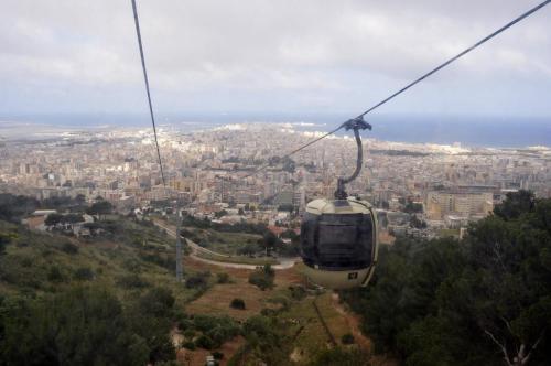 Letecký snímek ubytování B&B Il Vecchio Messina