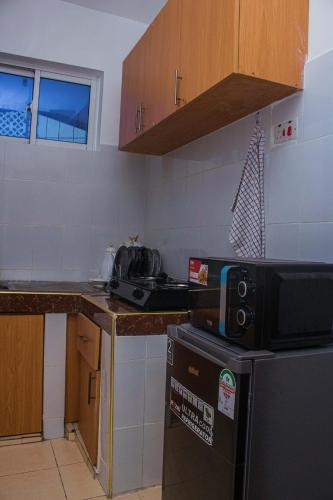 Dapur atau dapur kecil di Joyous Homes
