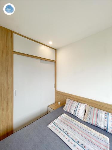 Katil atau katil-katil dalam bilik di It Dust Homestay 2 - The Wooden Apartment