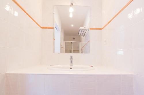 Bilik mandi di Casa Vecchia rooms + apartments