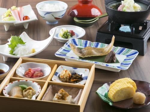 Comida en o cerca de este ryokan