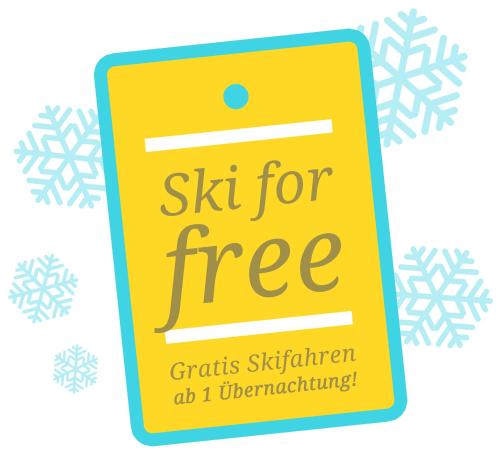 a sign that reads six for free grants skittier at millenniumuing at Ferienhof Alte Post, Apartments in Weissbriach