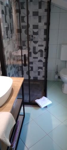 Ένα μπάνιο στο Apartment Matulji