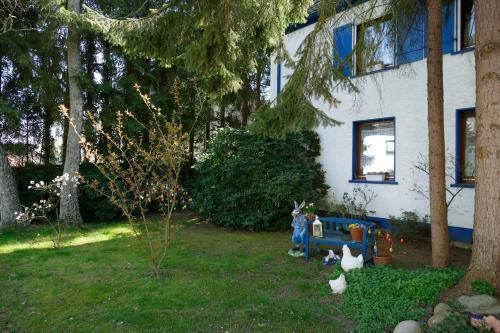 Κήπος έξω από το Ferienwohnung Wengerner Mühle