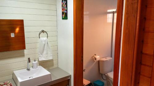 Ett badrum på Casas Ana