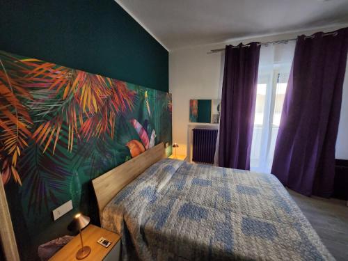 Cama o camas de una habitación en Casetta Lungomare