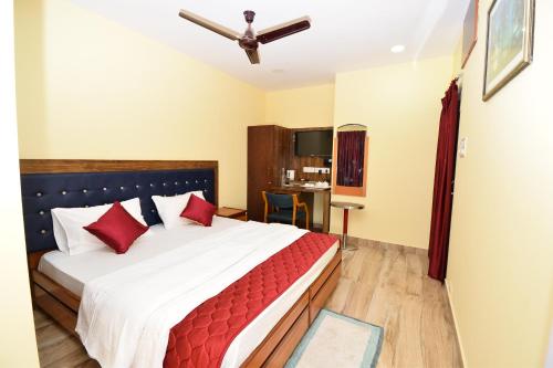 Cama o camas de una habitación en The Hook BnB, Port Blair