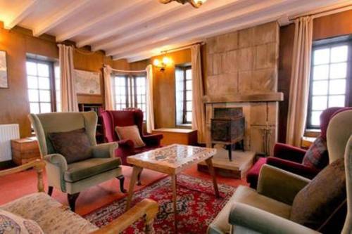 Χώρος καθιστικού στο The Tower at Plane Castle - Sleeps 4 - Pets Ok