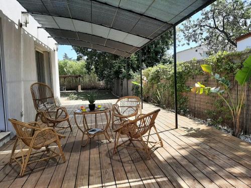 Villa au calme proche plage de Fabregas