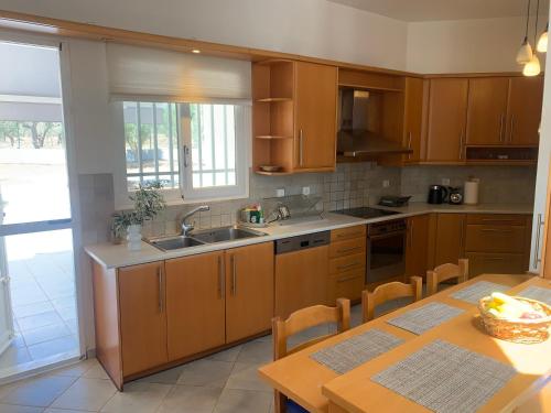 Dapur atau dapur kecil di Village House - Monemvasia municipality