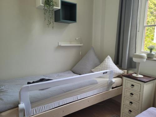 Ένα ή περισσότερα κρεβάτια σε δωμάτιο στο Apartment Westend