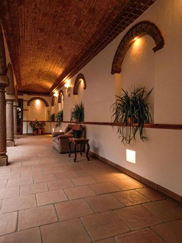 Un restaurante o sitio para comer en Maria Bonita Hotel