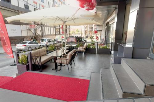 Restaurace v ubytování İstport Hotels