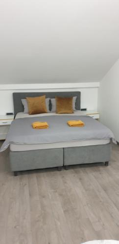 Ένα ή περισσότερα κρεβάτια σε δωμάτιο στο R-RESIDENCY DELUXE Bl