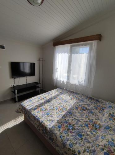 Postel nebo postele na pokoji v ubytování Villa Rain Cesme