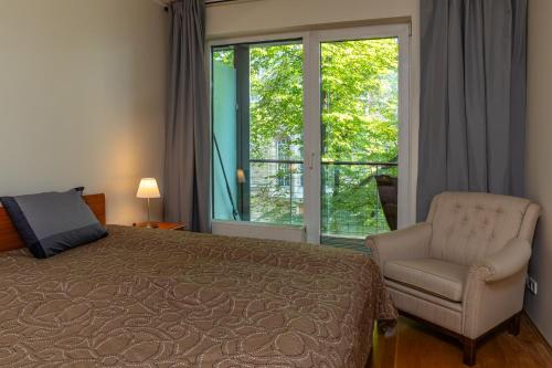 Кровать или кровати в номере Your Dream Flat in the City Centre + Free Parking