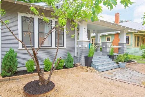 a house with a tree in front of it at Southtown Downtown Home Walk to Riverwalk in San Antonio