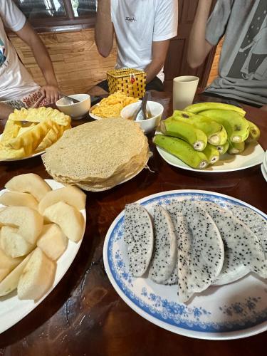 Mad på bed and breakfast-stedet eller i nærheden