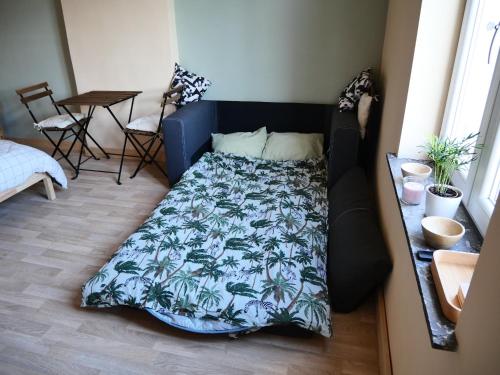 Postel nebo postele na pokoji v ubytování Chambre Fischbach