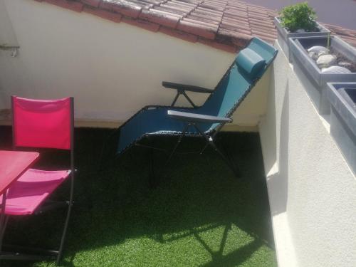 Khu vực ghế ngồi tại Pamela Sea Lodge Cap d Agde