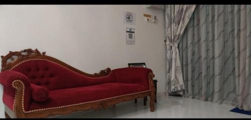 Гостиная зона в Villa Fairuz Hana Islamic Stay