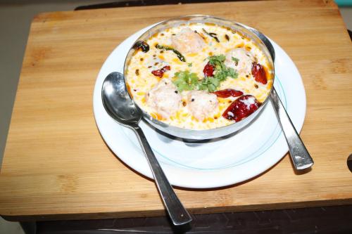 Mad på feriegården eller i nærheden