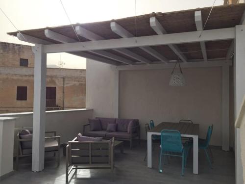 Χώρος καθιστικού στο Casa Milo al Mare