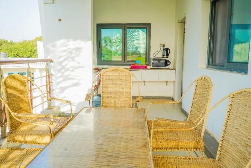 Χώρος καθιστικού στο MGM Apartments Gambia