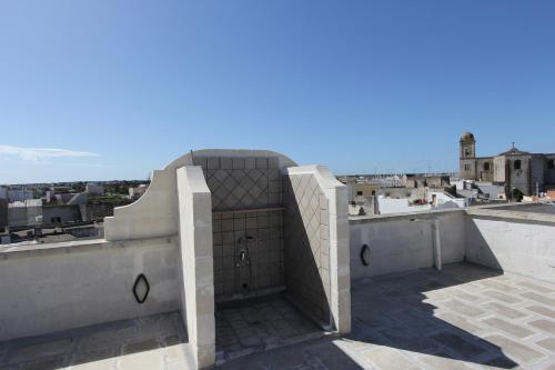 a view from the roof of a building at Residence Borgo Antico in Diso