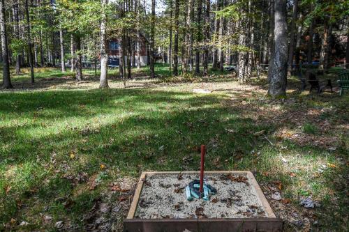 a tool in a box in the middle of a park at Chasing Dreams in Swanton