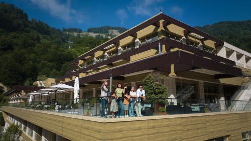 Qafqaz Tufandag Mountain Resort Hotel — Mountain view