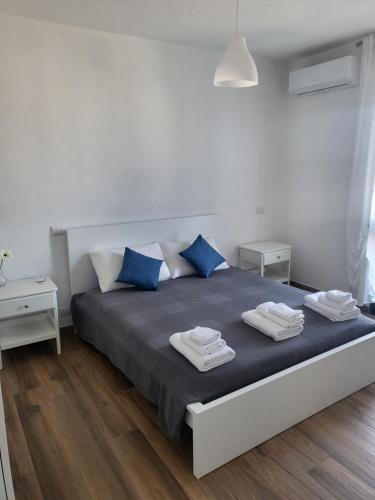 Postel nebo postele na pokoji v ubytování Paule mare