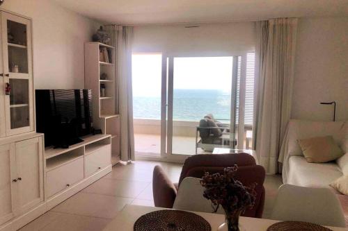 alojamiento con vistas al mar