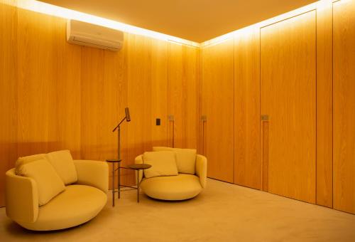 Ruang duduk di Fuso Concept Hotel