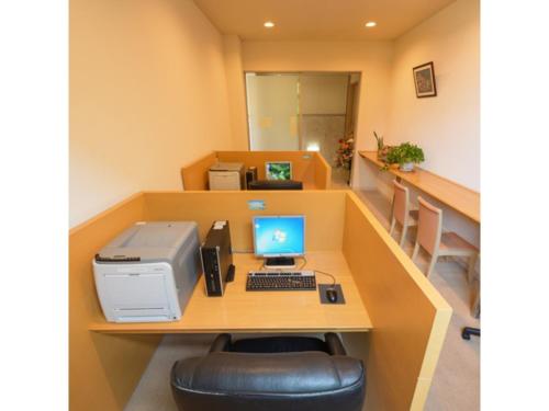 TV a/nebo společenská místnost v ubytování Misawa City Hotel - Vacation STAY 81764v