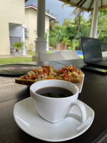 Jídlo v bed and breakfast nebo okolí