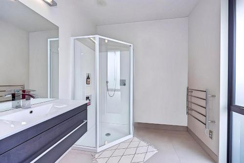 Koupelna v ubytování Wanaka Holiday Home