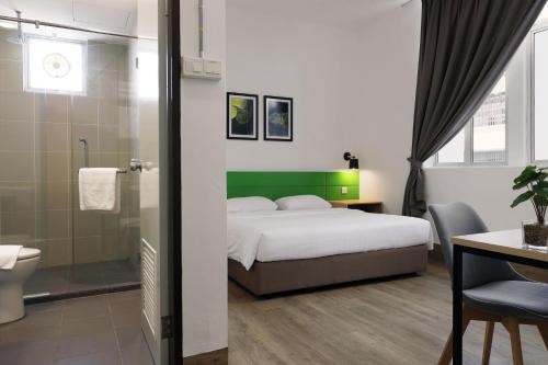 Phòng tắm tại Polaris Suite