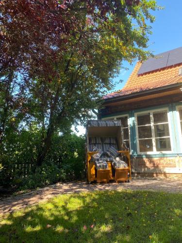 Zahrada ubytování elbe511ferienzuhause