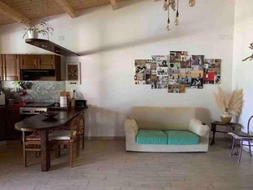 Χώρος καθιστικού στο Graziosa casa in campagna